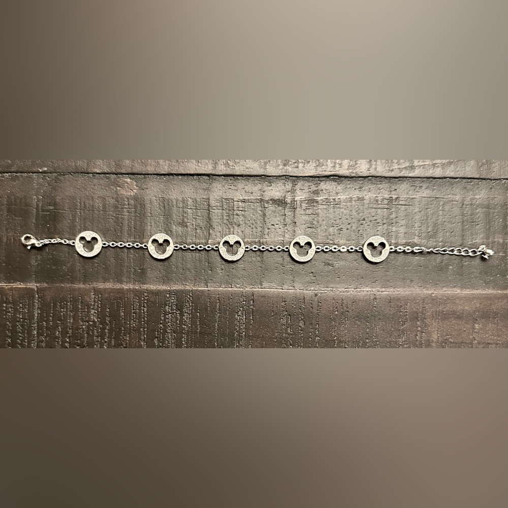 Disney Swarovski Mickey bracelet (adjustable)